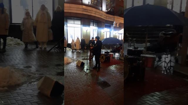 Районы-кварталы на гитаре. Новый год. Москва. Арбат. смотреть онлайн