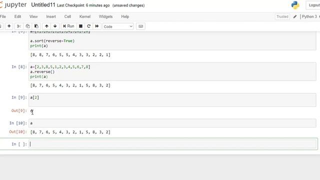 #10 Python beginners course 2020 I Understanding list in python I How to make a List in Python смотреть онлайн