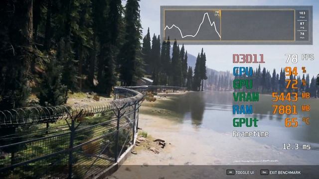 GeForce RTX 2060 -- Intel Core i3-9100F -- Far Cry 5 Benchmark смотреть онлайн