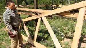 Деревянные фермы своими руками.Строим сарай самостоятельно.