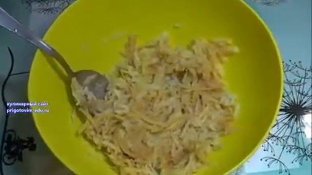 Сладкие драники м яблоками. Видео рецепт смотреть онлайн