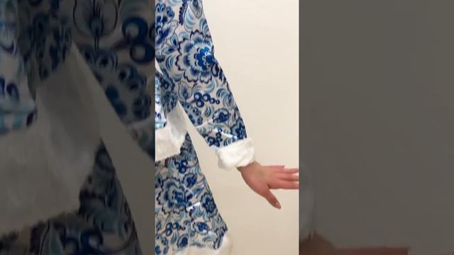 Костюм Снегурочка «Гжель Мини» смотреть онлайн