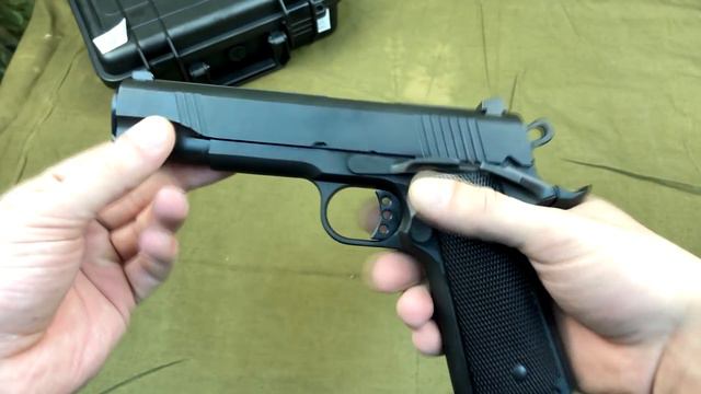 Новинка! Охолощенный кольт ТК1911 (Colt 1911) ТЕХКРИМ смотреть онлайн