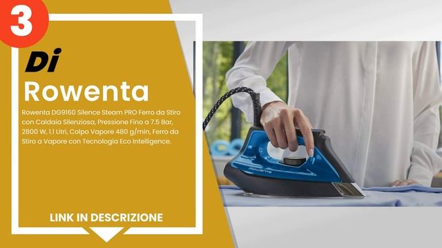I 5 migliori ferri da stiro con caldaia Rowenta смотреть онлайн