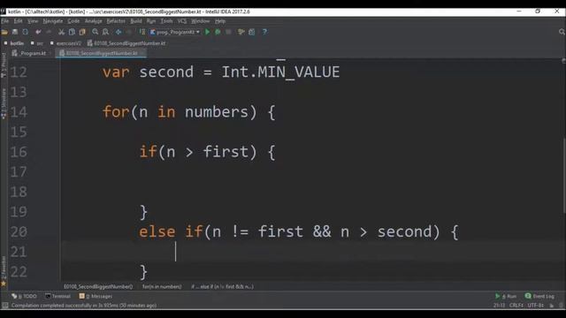 second biggest number in kotlin смотреть онлайн