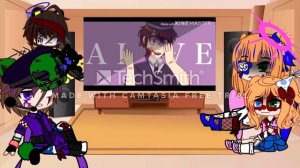 Afton Family Reacts To Michael Memes {Gacha X FNAF}