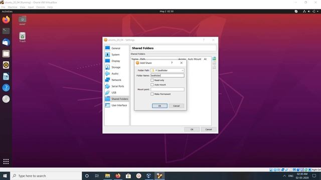 How to Setup Shared Folders in VirtualBox 6.1 смотреть онлайн
