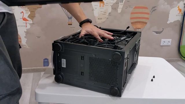 Сборка Ryzen 5 3600. Vega 64. MSI Mortar B450. Aerocool Python. смотреть онлайн