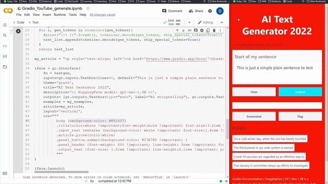 2022: GPT-neo-1.3B + smarter Text Generation (nucleus sampling) смотреть онлайн
