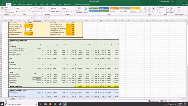 The Buy vs Rent Decision on Excel | Which One is More Efficient смотреть онлайн