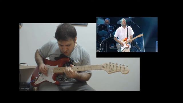 Eric Clapton - My Father's Eyes - Guitar solo смотреть онлайн