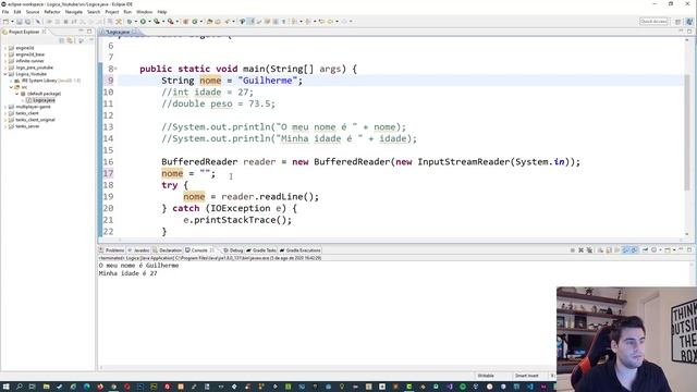 Vou Te Ensinar Java e Lógica de Programação em UM SÓ VÍDEO ? смотреть онлайн