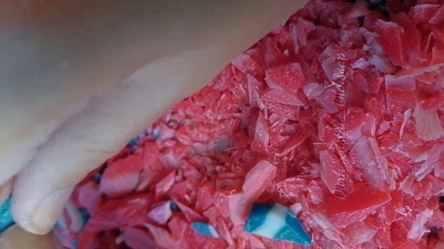 Конфетки - полосатики? Резка сухого мыла#резкасупором #резканосиком АСМР звуки Большие кусочки Soap