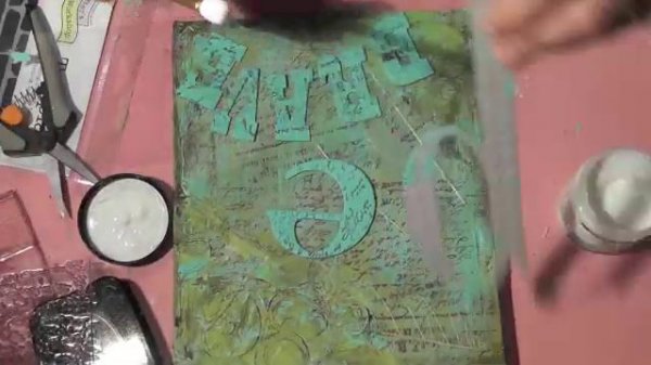 Tutorial Mixed Media Canvas