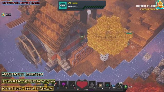 Live Gameplay : Minecraft Dungeons ep.01 ! With LGF Lava ! смотреть онлайн
