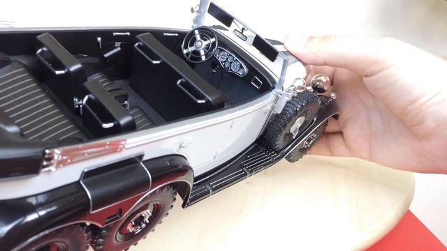 Mercedes Benz G4 W31 6x6 MCG 1/18 Hitler Car Diecast model Unboxing смотреть онлайн