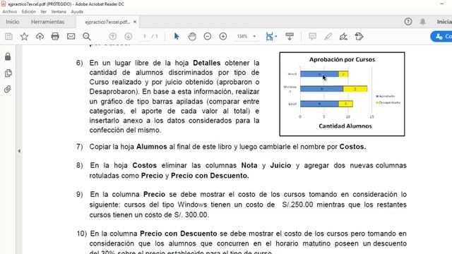 EXCEL 2016 - EJERCICIO PRACTICO 7 смотреть онлайн
