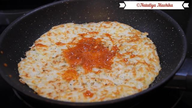Картофельная ПИЦЦА на СКОВОРОДЕ за 10 МИНУТ. НУ ОЧЕНЬ ВКУСНАЯ ПИЦЦА!!! смотреть онлайн