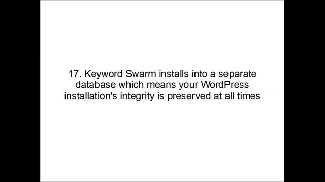 Keyword Swarm WP Plugin | Keyword Swarm Review смотреть онлайн