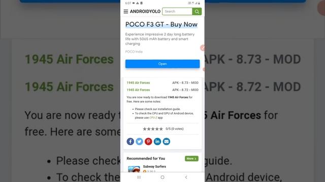 HOW TO HACK 1945 AIR FORCE ???
