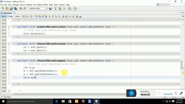 How to make an panel or image draggable and transparent using Java Netbeans ? смотреть онлайн
