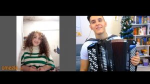 БАЯНИСТ в ЧАТ РУЛЕТКЕ | Реакция ИНОСТРАНЦЕВ на РУССКИЕ ПЕСНИ