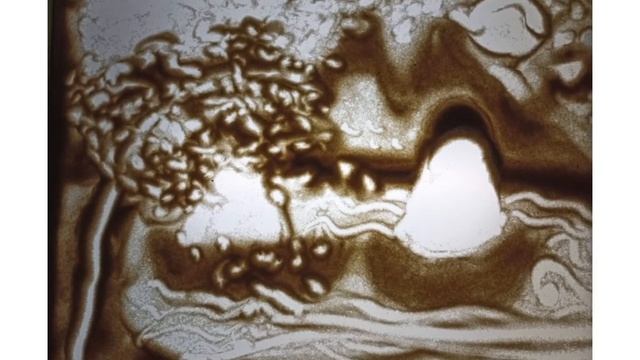 Осенняя выставка Рисование песком смотреть онлайн