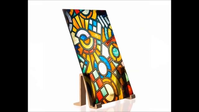 Stained glass print sample 360 degrees made by BIGPRINTER смотреть онлайн