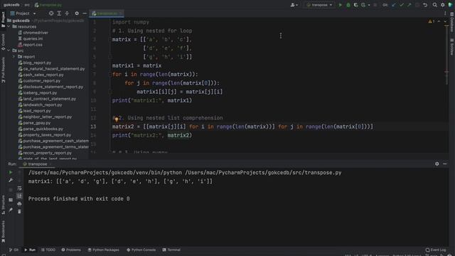 4 Ways To Transpose Matrix In Python (1 Min) смотреть онлайн