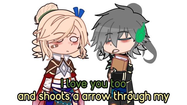 "Confessing" [Al haitam x Kaveh| Gacha club x Genshin] смотреть онлайн