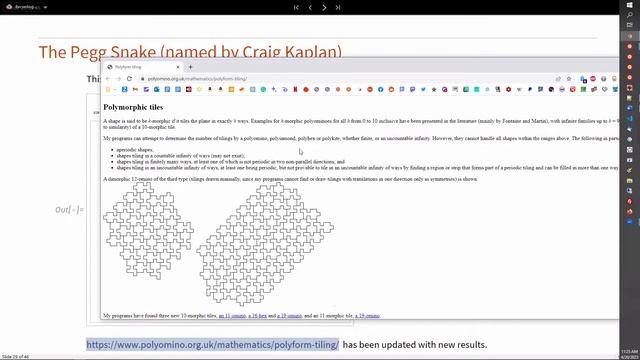 Mathematical Games Hosted by Ed Pegg Jr. [Episode 4: The Hat and Other Tilings] смотреть онлайн