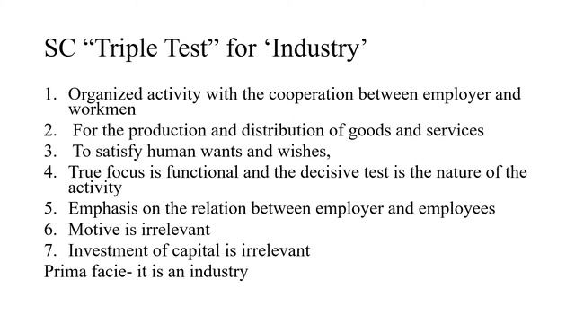 Introduction to Industrial Disputes Act, 1947 смотреть онлайн