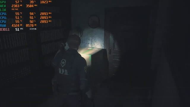 Resident Evil 2 Gameplay on Pentium G2020 GTX 1050 ti @ 4 GB смотреть онлайн