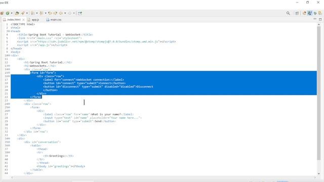 Spring Boot 3 - WebSockets with Stomp смотреть онлайн