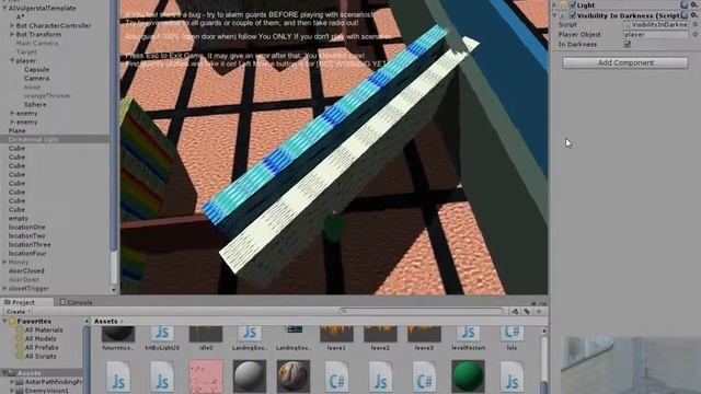 Unity 3D - My Stealth Prototype #5 : Hitman Prototype #003 [HIDE IN DARKNESS] смотреть онлайн