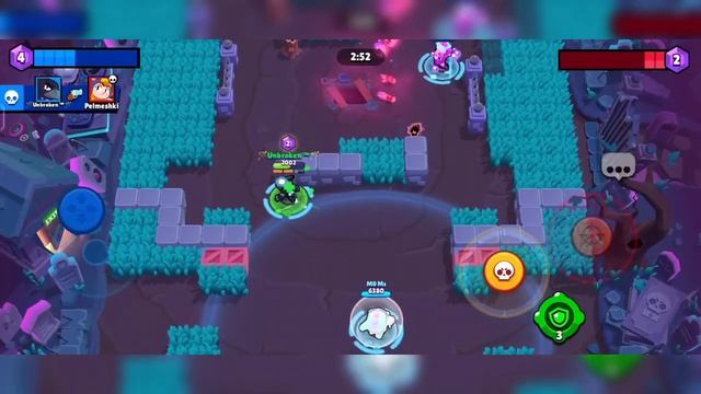 Brawl Stars - Gameplay Walkthrough Part 8 - Pushing With Mecha Crow (iOS, Android) смотреть онлайн