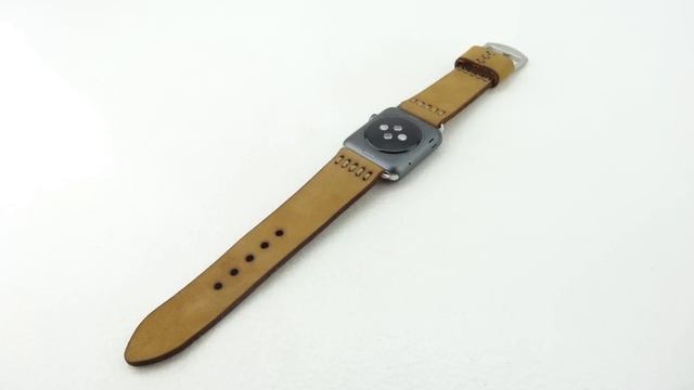 Strapl Premium Leather Apple Watch Strap! смотреть онлайн