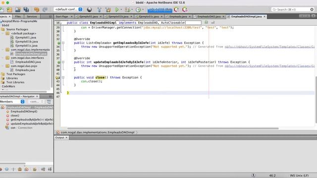 Programación Java - Patrón de diseño DAO смотреть онлайн