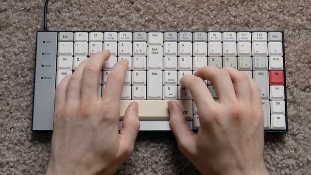 TypeMatrix 2030 Typing Test (Scissor switches) - KeyChatter.com смотреть онлайн