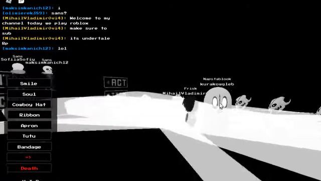 Playing undertale RP смотреть онлайн