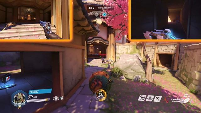 Scaring People with the Grappling Claw | With Enemy POV [Overwatch] смотреть онлайн