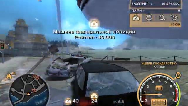 Nfs Mw 2005 погоня на пикапе часть #3