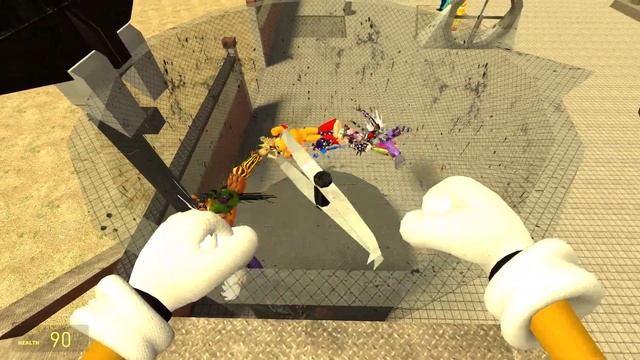 SPARTAN KICK SIREN GOLD GLAMROCK ANIMATRONICS In Garry's Mod! Five Nights at Freddy's смотреть онлайн