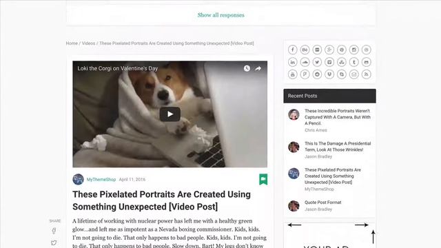 MyBlog - Medium.com Inspired WordPress Theme by MyThemeShop смотреть онлайн