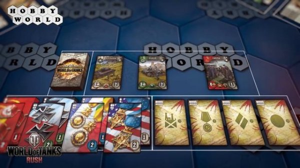 World of Tanks: Rush — Настольная игра. Обзор правил.