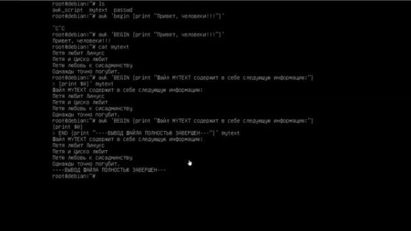 Администрирование Линукс (Linux) - Урок 58 - Оформляем отчеты с использованием AWK