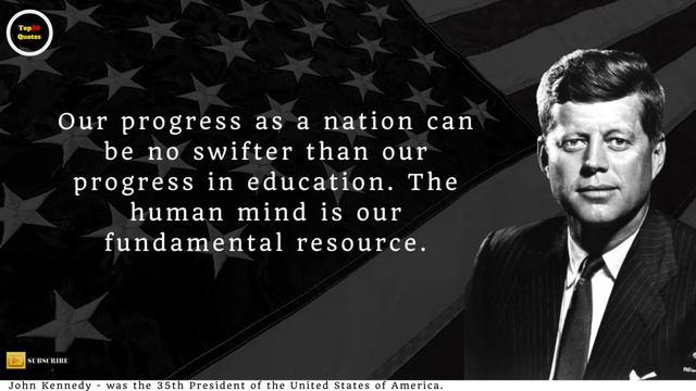 Top 20 Quotes / John Fitzgerald Kennedy смотреть онлайн