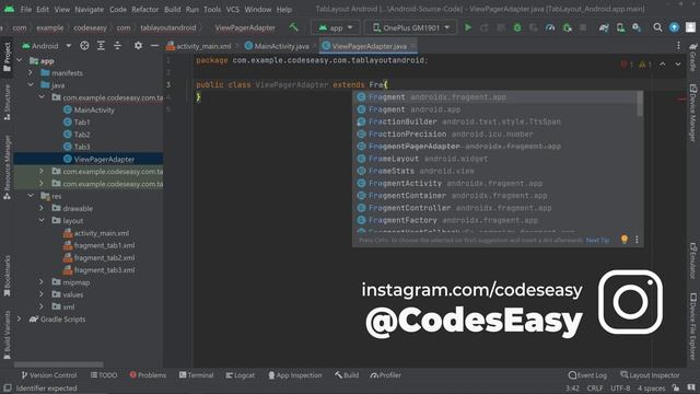 How to Implement TabLayout in your Android App смотреть онлайн