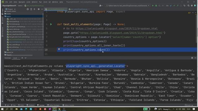 #44 Playwright with Python | Handle multiple elements/locators in Playwright смотреть онлайн