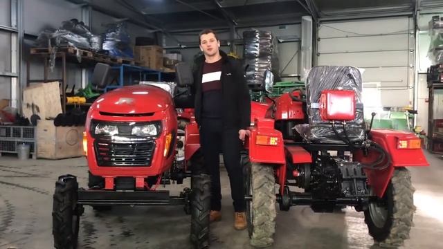 Минитрактор Rossel XT 152D. Подробный обзор смотреть онлайн
